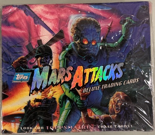 Topps mars attacks - attacks, deluxe